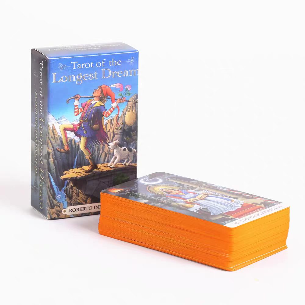 Tarot Cards Deck With Guidebook - 78 Longest Dream Cards With Guidebook