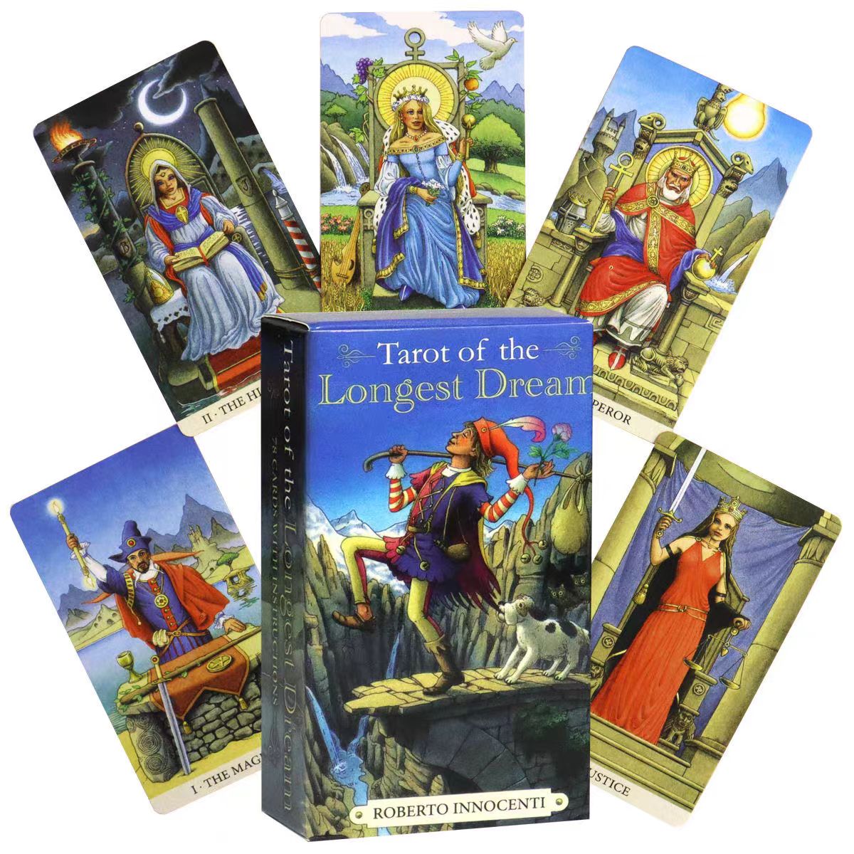 78 Longest Dream Cards With Gu - Tarot Cards Deck With Guidebook recension och pris