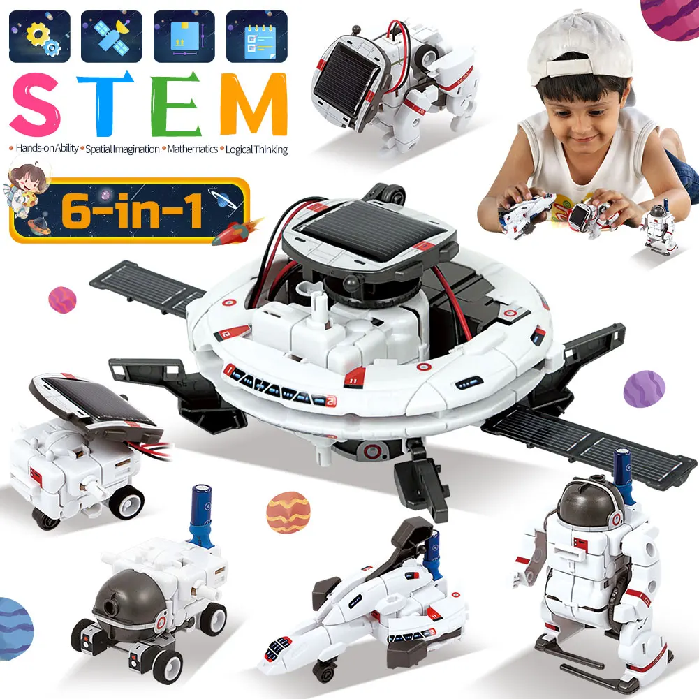 Solar Robot Toys Kits STEM Tec - Stem Solar Robot Kit For Kids recension och pris