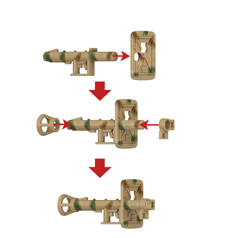 Military Soliders Figure Waffe - Lego Compatible Military Tank recension och pris