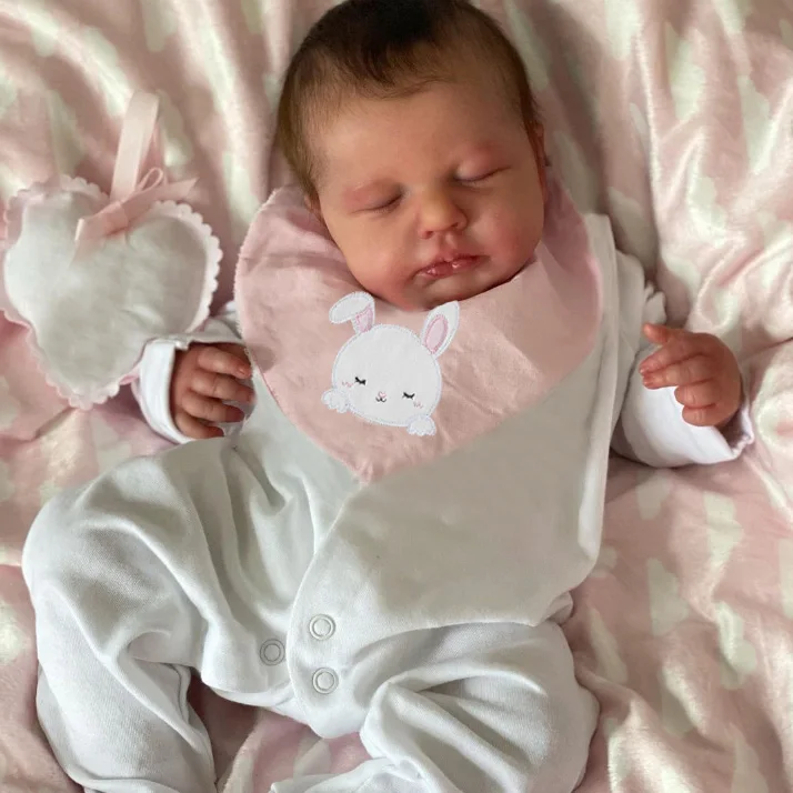 49CM Cuddly Full Body Silicone - Reborn Baby Doll Silicone Realistic recension och pris