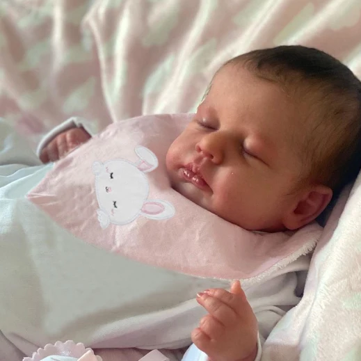 49CM Cuddly Full Body Silicone - Reborn Baby Doll Silicone Realistic recension och pris