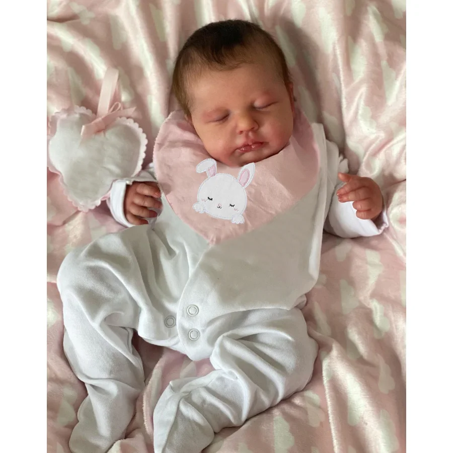 49CM Cuddly Full Body Silicone - Reborn Baby Doll Silicone Realistic recension och pris