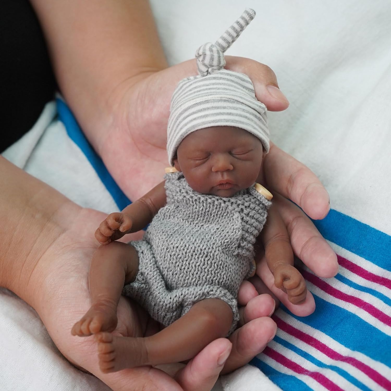 Reborn Baby Dolls 7 Inch Full  - Reborn Baby Doll Silicone Realistic recension och pris