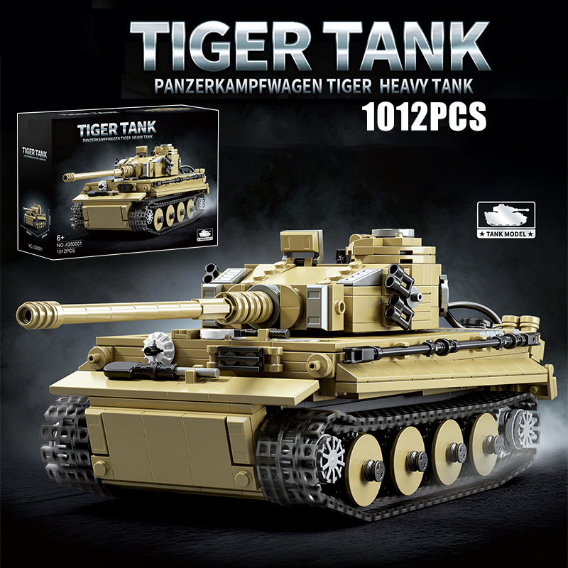 Military 1000Pcs Germany Tiger - Lego Compatible Military Tank recension och pris