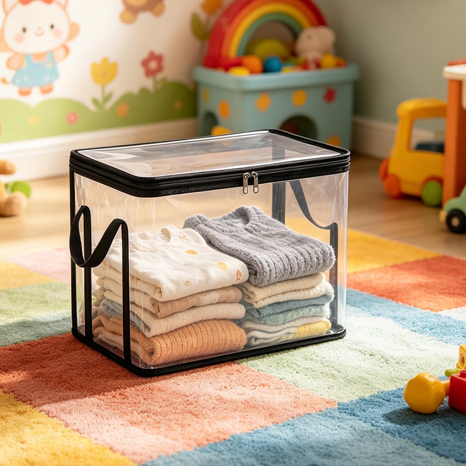 Toy Storage Bag Transparent Or - Building Blocks recension och pris