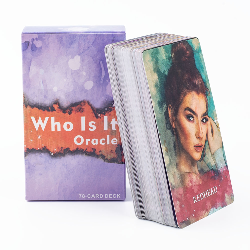 Who Is It Oracle Cards 78 Card - Tarot Cards Deck With Guidebook recension och pris
