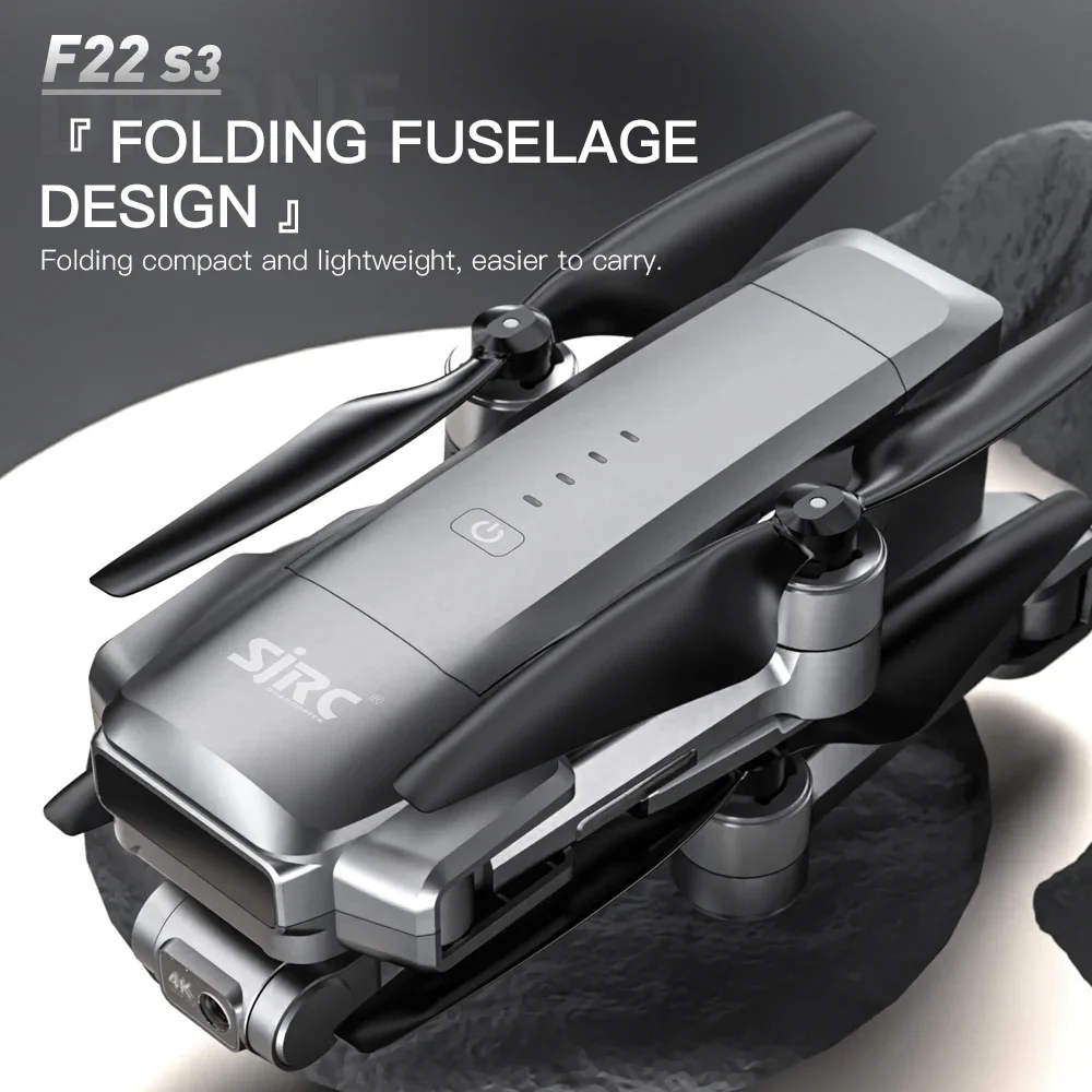 SJRC F22 S3 pro Foldable RC Qu - Fpv Brushless Rc Drone 4K recension och pris
