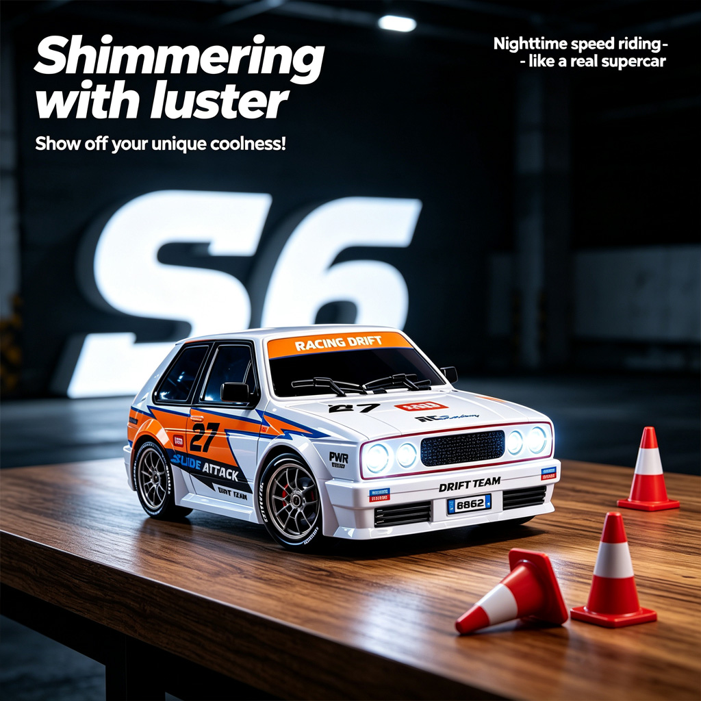 NEW S60 RC Drift Car 1:24 Scal - Rc Drift Car 1 24 Scale 4Wd recension och pris