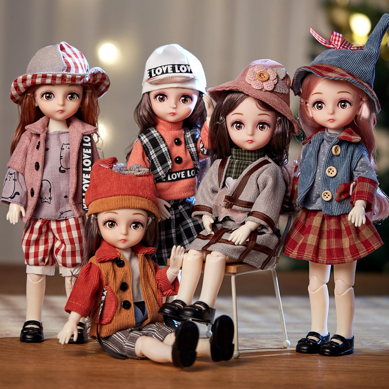 BJD Doll 1/6 Ball Jointed Full - Bjd Doll 1 6 Full Set With Clothes recension och pris