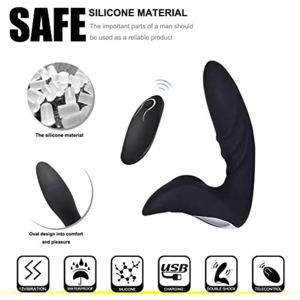 Male Sex Stimulator Anal Plug  - Remote Control Toys recension och pris