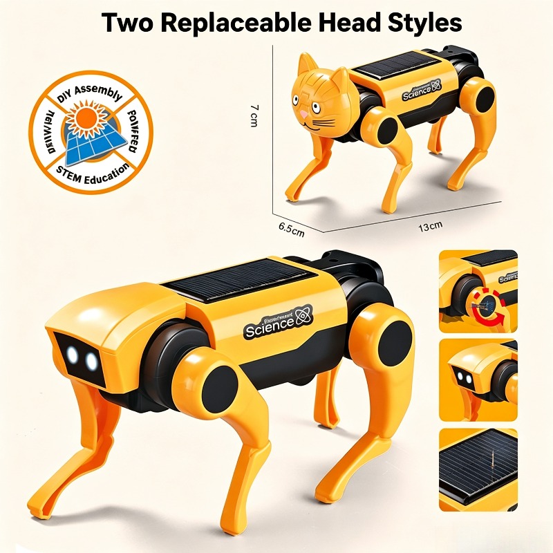 DIY Solar Powered Walking Mech - Stem Solar Robot Kit For Kids recension och pris
