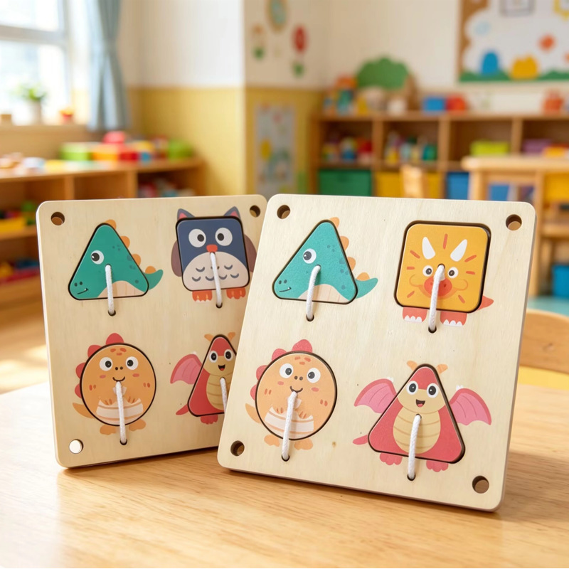 Montessori Wooden Busy Board D - Montessori Wooden Busy Board Toddler recension och pris