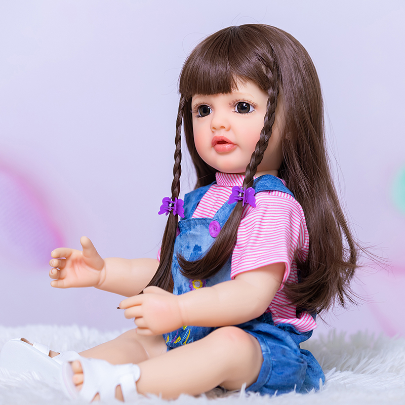50CM Full Body Silicone Reborn - Reborn Baby Doll Silicone Realistic recension och pris